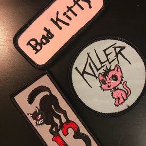 3 iron on patches